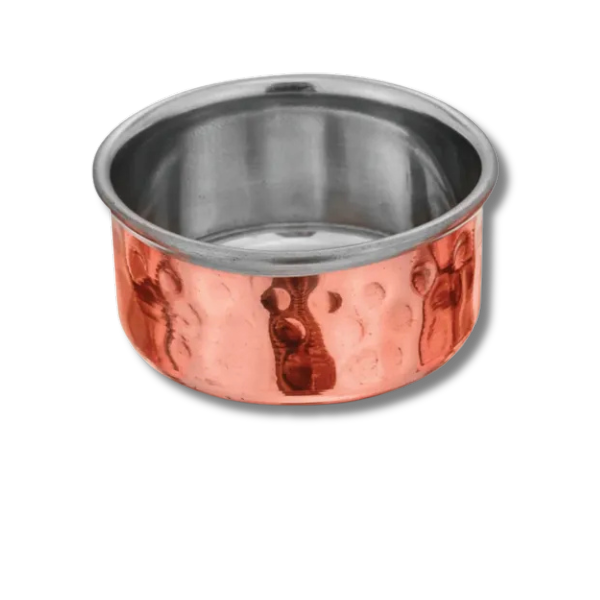 Copper Flat Bowl Katori - 100 ml
