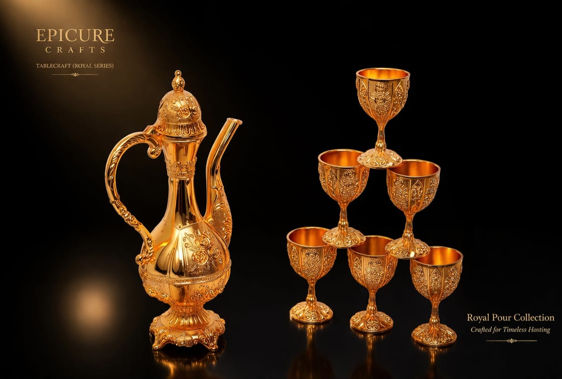 Royal Gold Tea Service Set