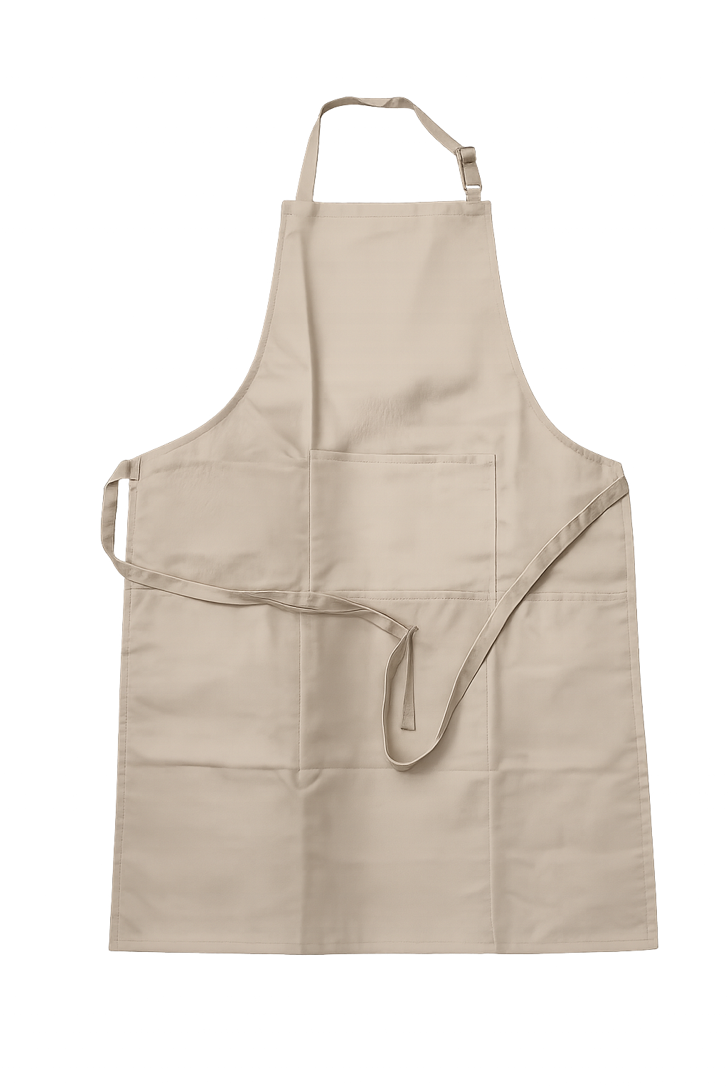 Beige Utility Apron