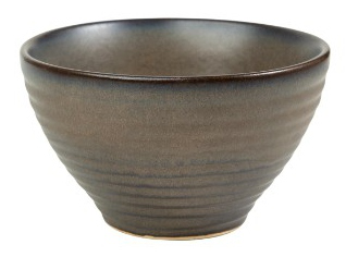 Black Sand Ribbed Ramen Bowl - 500 ml