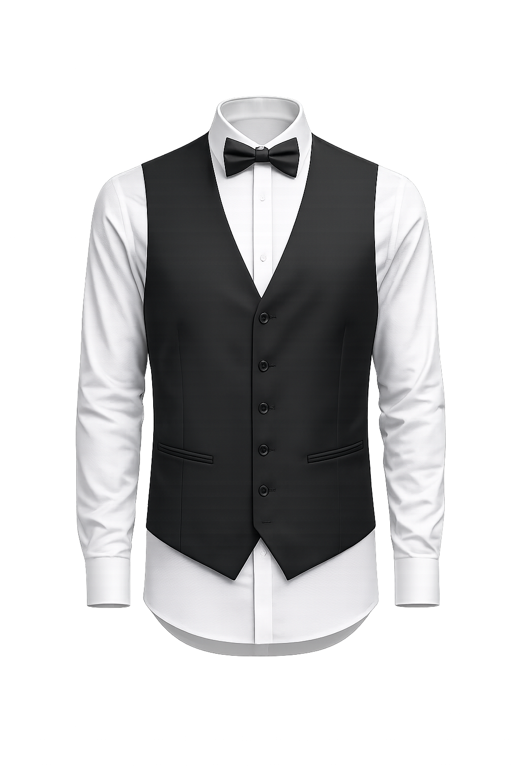Executive Black Waistcoat