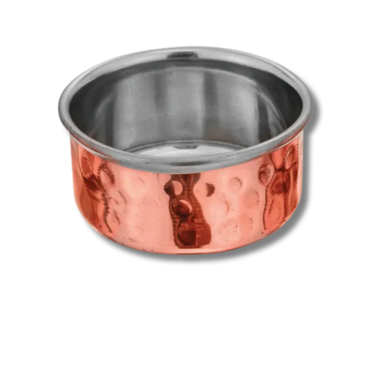 Copper Flat Bowl Katori - 100 ml