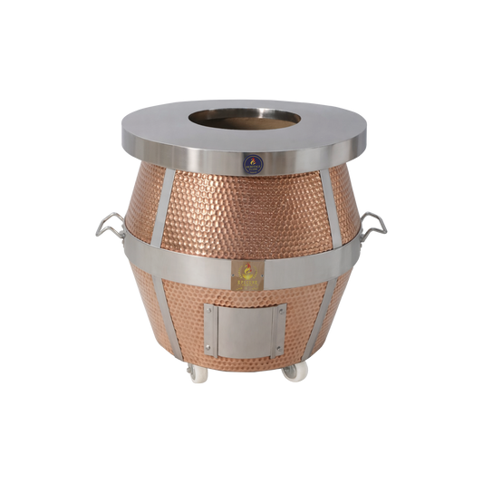 Heritage Flame Copper Domestic Tandoor