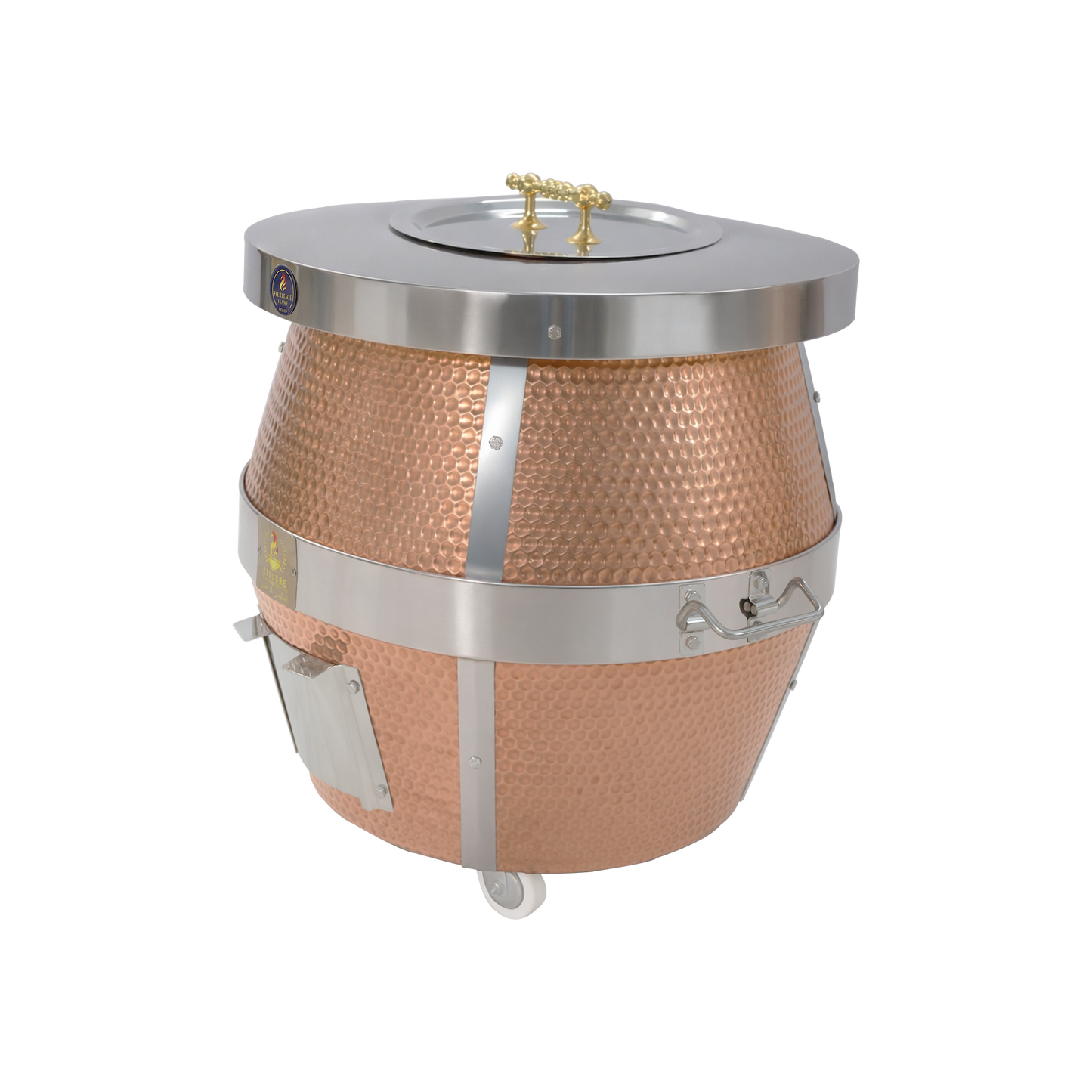 Heritage Flame Copper Domestic Tandoor