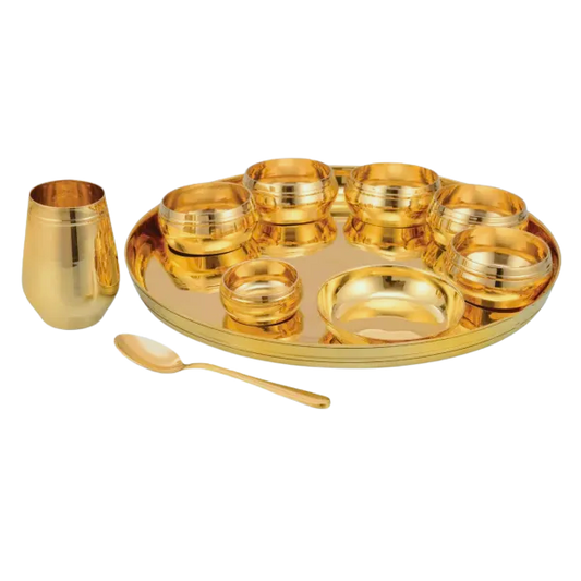 Brass Full Thali Set