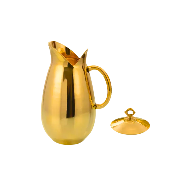Brass Dolphin Water Pitcher