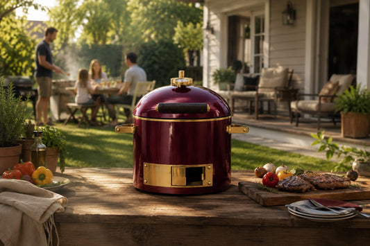 Tabletop Stainless Steel Charcoal BBQ