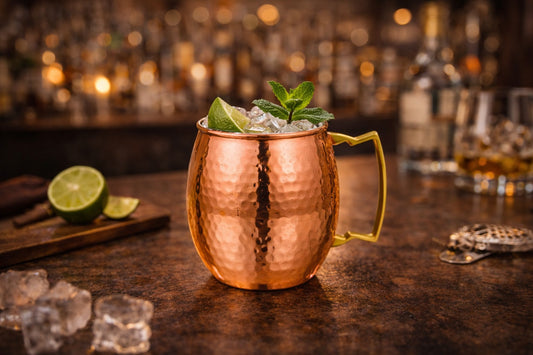 Hammered Copper Moscow Mule Mug