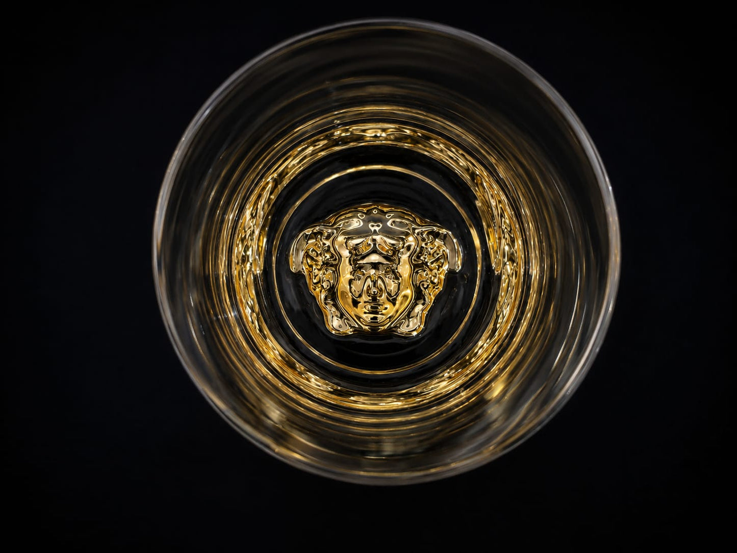 Golden Medusa Glass - 300 ml