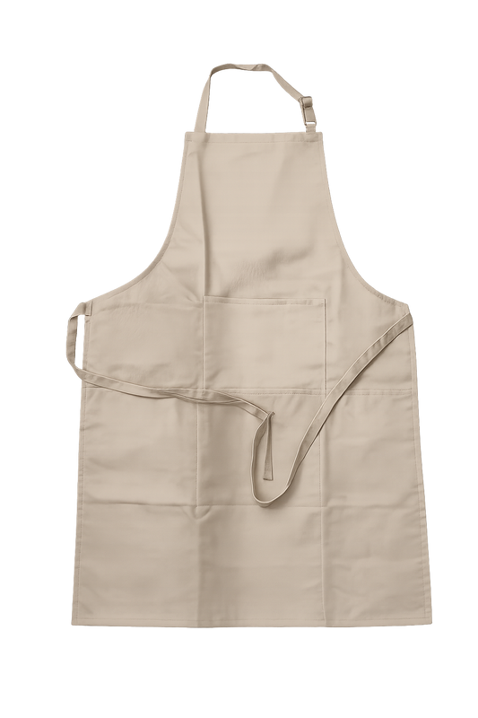 Beige Utility Apron