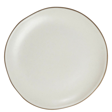 Linen Organic Plate - 18.5 cm