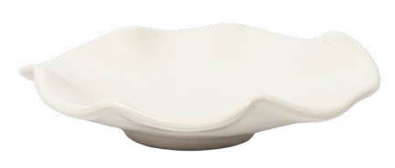 White Organic Cloud Bowl