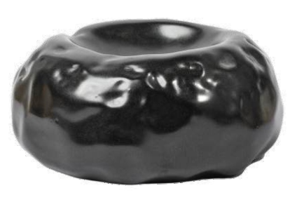 Black Sculpted Presentation Base