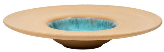 Sand and Aqua Gourmet Rim Plate - 27.5 cm
