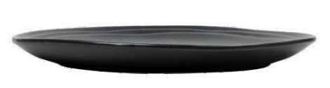 Black Dinner Plate - 25.5 cm