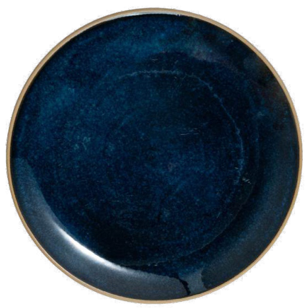 Blue Dinner Plate - 25.5 cm