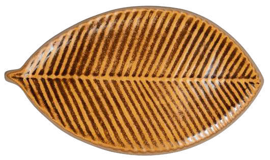 Golden Leaf Presentation Platter
