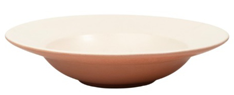 Terracotta Two-Tone Pasta Bowl - 500 ml