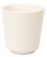 White Ceramic Tumbler - 520 ml
